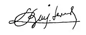 signature de Louis Buisseret