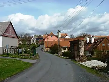 Bukovník : rue principale.