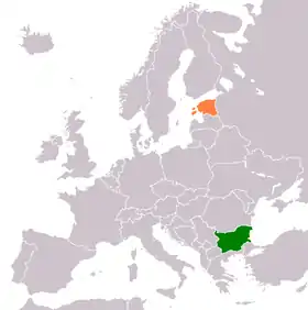 Bulgarie et Estonie