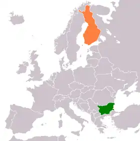 Bulgarie et Finlande