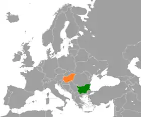 Bulgarie et Hongrie