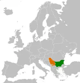 Bulgarie et Serbie