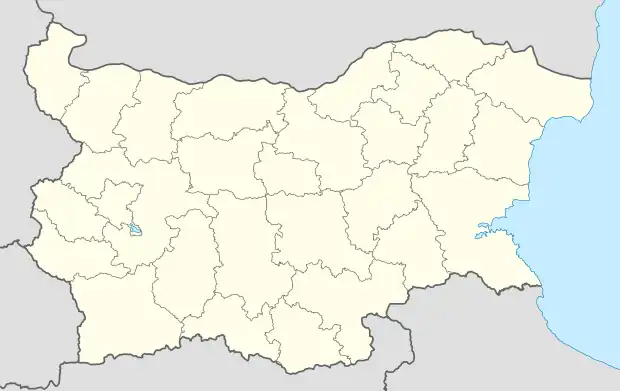 Localisation de Sofia en Bulgarie.