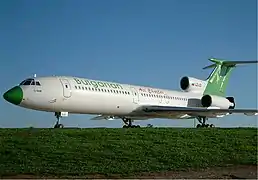 Tupolev Tu-154M de Bulgarian Air Charter (2002)