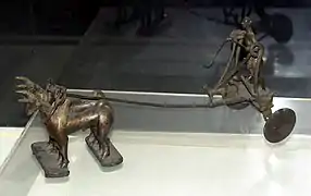 Chariot et conducteur en provenance de Harappa, 2000 av. J.-C.