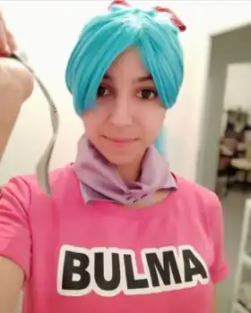 Cosplay de Bulma à Japan Expo 2016.