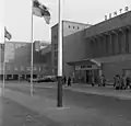 L'aéroport en 1954.