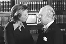 Le président Walter Scheel et son épouse Mildred, en 1976.
