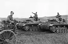 Chars de commandement Panzerbefehlswagen III (yougoslavie,1941)
