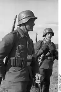 Stahlhelm allemand.