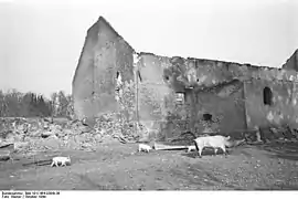 Maison en ruine.