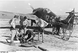 Focke-Wulf Fw 190 allemand, 1942.