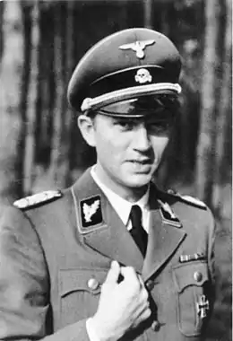 Walter Schellenberg en uniforme de SS-Oberführer, 1943