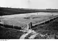 Photo du cimetière en construction vers 1922.