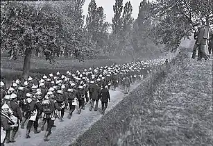 Kaisermanöver de 1888, dans l'Odenwald.