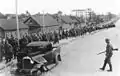 Colonnes de prisonniers soviétiques en 1941.