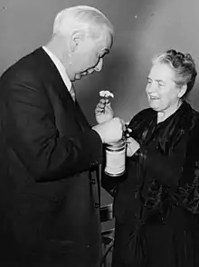 Le président Theodor Heuss et son épouse Elly, en 1950.