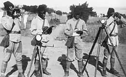 Troupes de protection, colonies allemandes de Dar es Salam en 1890.