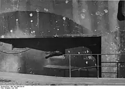 AC 47 en place dans le créneau (secteur fortifié de Rohrbach, juillet 1940).