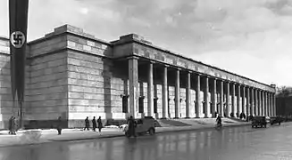 La Haus der deutschen Kunst, Maison de l'art allemand, Munich, entre 1933 et 1937