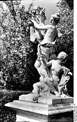 La Chasse, 1749, marbre, H. 239 cm, Potsdam, Palais de Sanssouci.