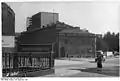 Entrée de la station en 1951.