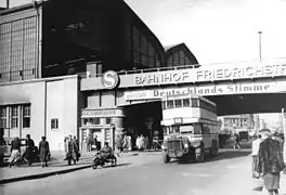 La gare au début des années 1950.