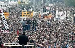 Manifestation le 4 novembre 1989 à Berlin