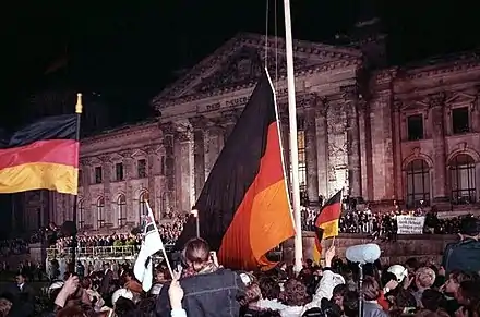 Réunification de l'Allemagne, le 3 octobre 1990