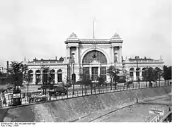 La Lehrter Bahnhof en 1929.