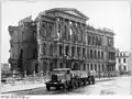 Ruines de l'ambassade, en 1957.