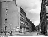 Immeubles de Gormannstraße en 1965.