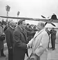 Brejnev rencontre Walter Ulbricht, le dirigeant de la RDA, le 3 juin 1969