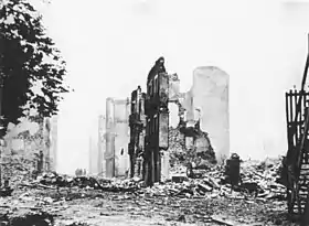 Bombardement de Guernica par les nazis et les fascistes le 26 avril 1937.