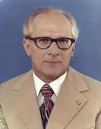 Erich Honecker en 1976