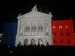 Palais fédéral, Berne (Suisse).