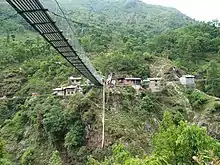 The Last Resort Bridge, Bhote Kosi Bungee Bridge