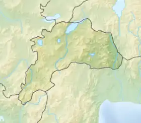 Voir sur la carte topographique de la province de Burdur