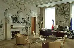 Bureau de l'ambassadeur de France à Ottawa. Décor de Charles-Émile Pinson (1939).