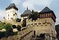 Château fort de Karlštejn.