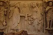 Bénédiction nuptiale, cathédrale de Burgos.