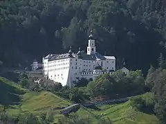 L'abbaye de Marienberg.