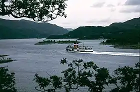 Les Burnt Islands dans le Kyles of Bute.