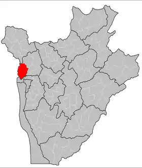 Localisation de Gihanga