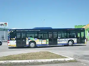 MAN Lion's City avec l'ancienne livrée "Agglo'bus"