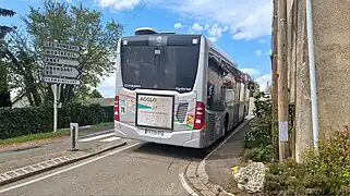 Un bus Linéad à Cherisy.