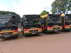 Bus de l'université.