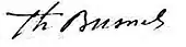 signature de Théophile Busnel