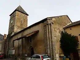 L'église Saint-Martial.