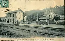 La gare d'Ivry-la-Bataille.